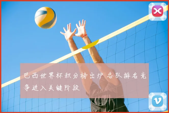 巴西世界杯积分榜出炉 各队排名竞争进入关键阶段